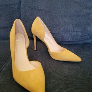 Yellow Dress Pumps